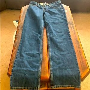 Cruel girl doing jeans